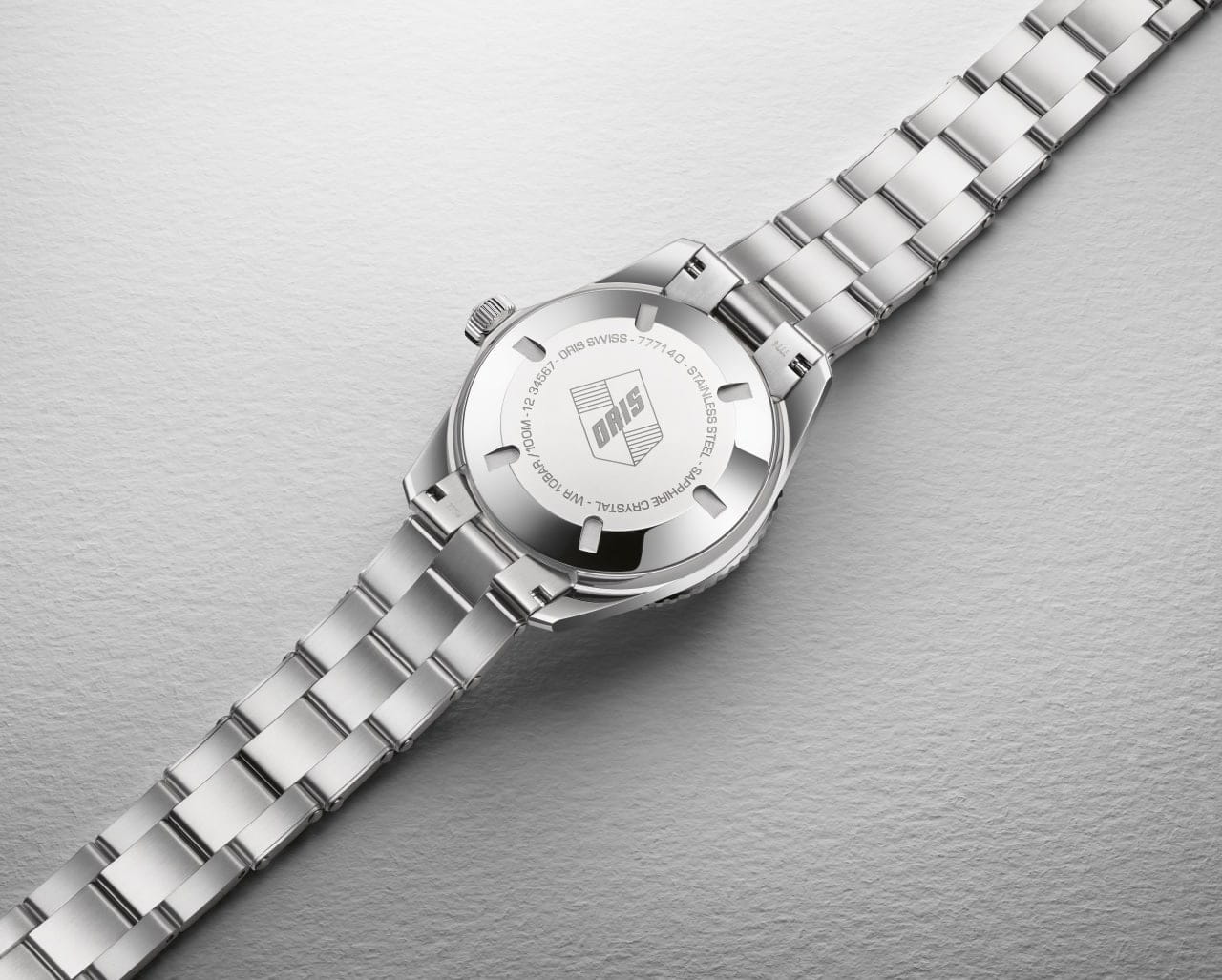 Oris Oris Divers Sixty‑Five 'Cotton Candy' 01 733 7771 4055-07 8 19 18 мужские часы голубой циферблат на запястье